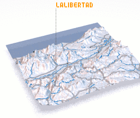 3d view of La Libertad