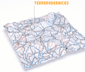 3d view of Terrero de Raíces