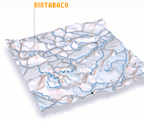 3d view of Río Tabaco