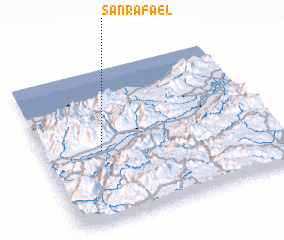 3d view of San Rafael