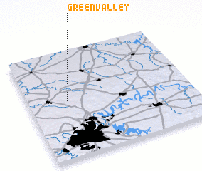 3d view of Green Valley