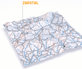 3d view of Zapotal