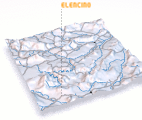 3d view of El Encino