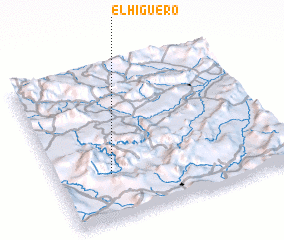 3d view of El Higuero