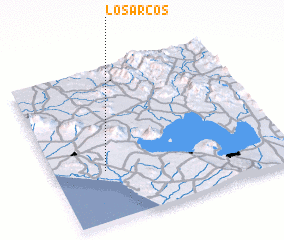 3d view of Los Arcos