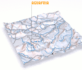 3d view of Agua Fría