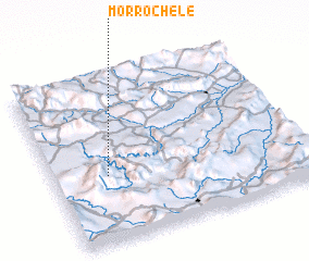 3d view of Morro Chele