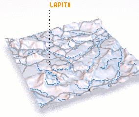 3d view of La Pita