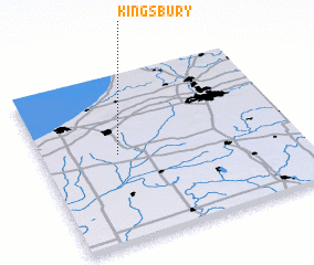 3d view of Kingsbury