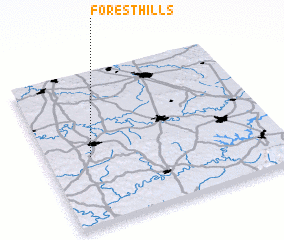 3d view of Forest Hills