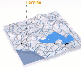 3d view of La Ceiba