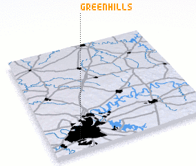 3d view of Green Hills