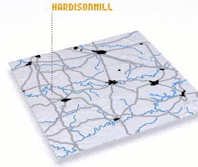 3d view of Hardison Mill