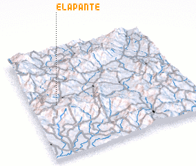 3d view of El Apante