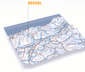 3d view of Arenal