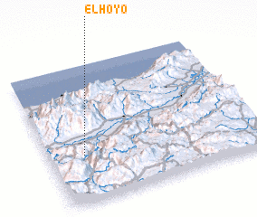 3d view of El Hoyo