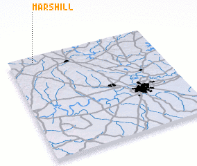 3d view of Mars Hill