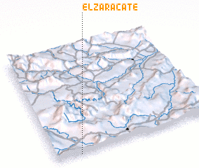 3d view of El Zaracate