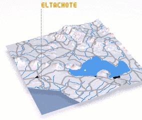 3d view of El Tachote