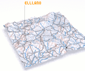 3d view of El Llano