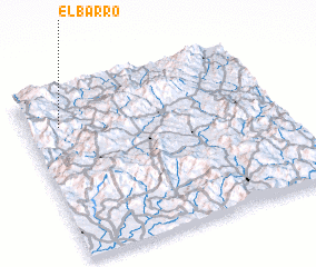 3d view of El Barro