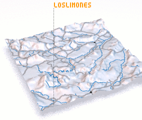 3d view of Los Limones