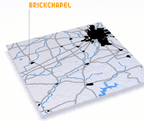 3d view of Brick Chapel