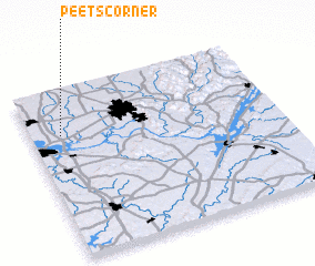 3d view of Peets Corner