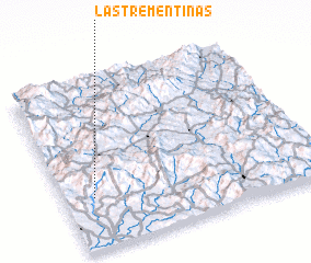 3d view of Las Trementinas