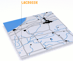 3d view of La Crosse