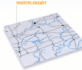 3d view of Mount Pleasant