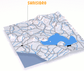 3d view of San Isidro