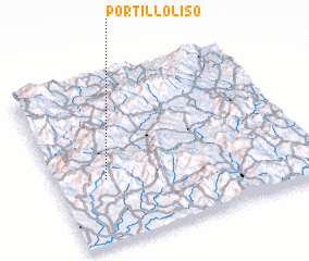 3d view of Portillo Liso