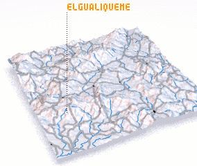 3d view of El Gualiqueme