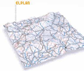 3d view of El Plan