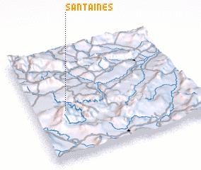 3d view of Santa Inés