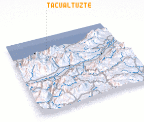 3d view of Tacualtuzte