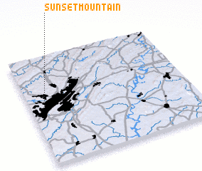 3d view of Sunset Mountain