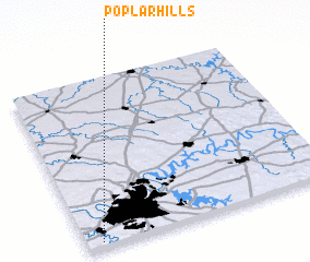 3d view of Poplar Hills