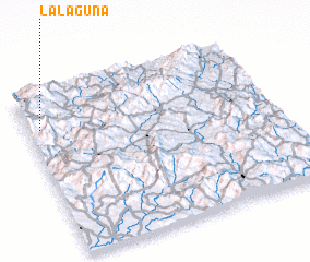 3d view of La Laguna