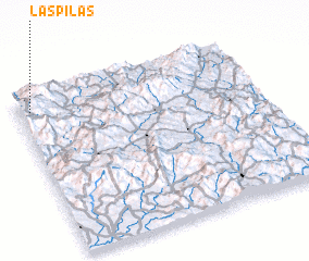 3d view of Las Pilas