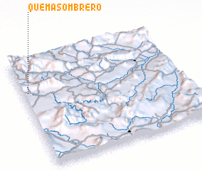 3d view of Quema Sombrero