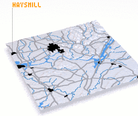 3d view of Hays Mill