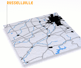 3d view of Russellville