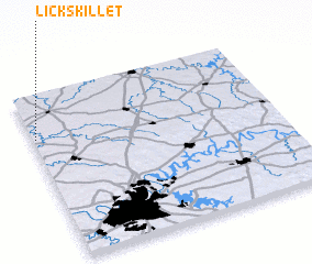 3d view of Lickskillet