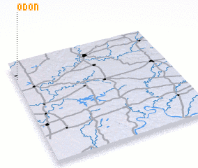 3d view of Odon