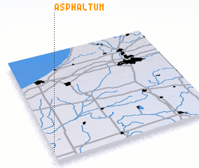 3d view of Asphaltum
