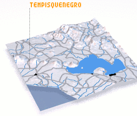 3d view of Tempisque Negro