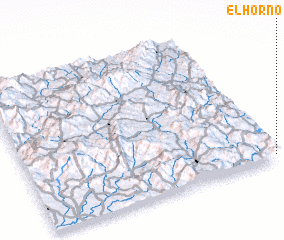 3d view of El Horno