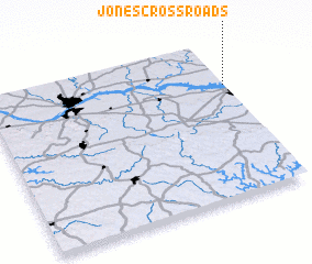 3d view of Jones Crossroads